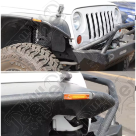 Kit de 2 clignotants pour élargisseurs d'ailes plates BUSHWACKER Jeep Wrangler JK - 10918.07 / 10919.07