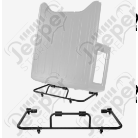 Chariot pour stockage du hardtop pour Jeep CJ7, CJ8, Wrangler YJ, et Wrangler TJ - YDZJ01