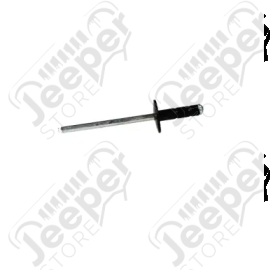 Rivet pour joint de dessus de baie de pare brise - Jeep Wrangler JL - 0889.31 / 6036678AA / 6036678