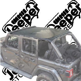 Bikini Safari Couleur Noir - Jeep Wrangler JL Unlimited (4 portes)
