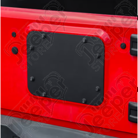 Plaque de suppression de roue de secours avec bouchons pour Jeep Wrangler JK