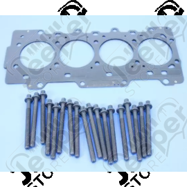 13002340F Joint de culasse 1.52mm avec 18 vis, (2 crans) 2.5L CRD, 2.8L CRD, Jeep Cherokee Liberty KJ 