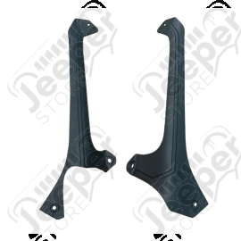 Fixations pour rampe LED 52'' de pare brise Jeep Wrangler JL Unlimited 4xe