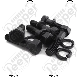 Kit 6 vis pour moyeu d'arbre de roue Jeep Willys MB, Ford GPW, Hotchkiss M201, M38, M38A1, CJ3A, CJ3B - WOA760K