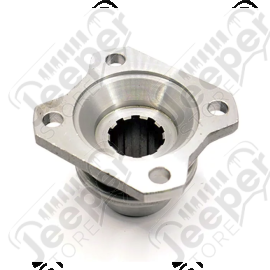 Yoke de sortie de boite de transfert (carré) avec petit déflecteur pour frein à tambour type Ford pour Jeep Willys MB, Ford GPW, Hotchkiss M201