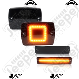 Kit de 4 clignotants LED pour Jeep Wrangler YJ