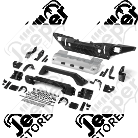 Pare chocs avant en aluminium RIVAL Long (Complet) - Jeep Gladiator JT- 1540.39RI-C-JT / RIV-2D.2701.2-NL / 2D.2701.2-NL / RI2D.2701.2-NL / RIV2D.2701.2-NL / RI2D.2701.3-NL