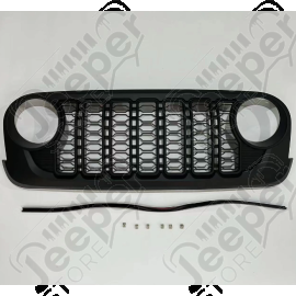 Calandre au look du dernier Wrangler JL phase 2 (2024 - 2026) pour Jeep Wrangler JK