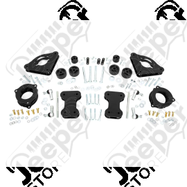 Kit réhausse de suspension +2" (+5cm) pour Jeep Compass MP