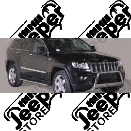Pare buffles acier inox homologué pour Jeep Grand Cherokee WK2 - JG.EC/MED/288/IX