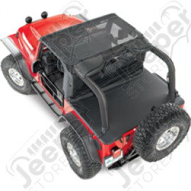 Bikini version ''Safari'' couleur: black MESH (Filet) Jeep Wrangler YJ