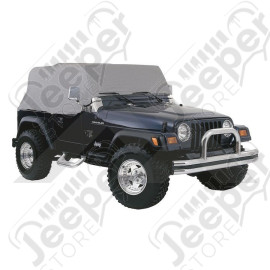 Housse de voiture "Trail Cover", Couleur: Charcoal (grise), Jeep Wrangler TJ