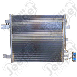 Condenseur de climatisation et radiateur huile de boite automatique 3.6L V6 essence Jeep Wrangler JK - 1141.25JS2 / 1BP01644AA / 68143891AA / 68143891 / 023-016-0017 / 522101N / 7800610 / CD331209 / KTT110673 / 43853