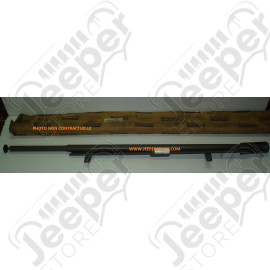 Occasion: Couvre bagage en toile rétractable sans emplacement roue de secours, couleur: bordeaux pour Jeep Cherokee XJ 