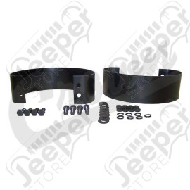 Bumperette Set (Rear-Black)