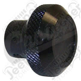 Wiper/Heater Switch Knob (Black Aluminum)