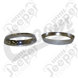 Headlamp Bezel Set (Chrome)