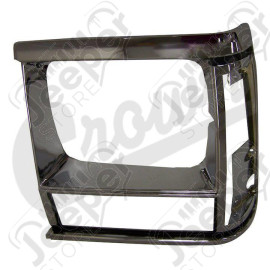Headlight Bezel (Black/Chrome-Left)