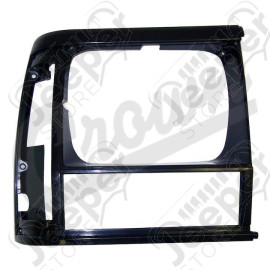 Headlight Bezel (Flat Black/Black-Right)