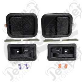 Door Handle Kit (Full Set-Black)