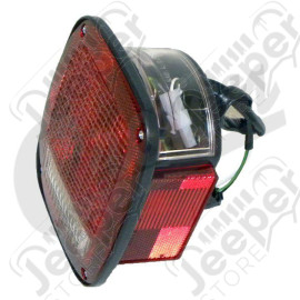 Feux arrière gauche version US, (sans éclaireur de plaque) pour Jeep Wrangler YJ