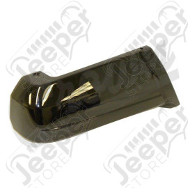Rear Bumper Cap, Left (Gloss Black)