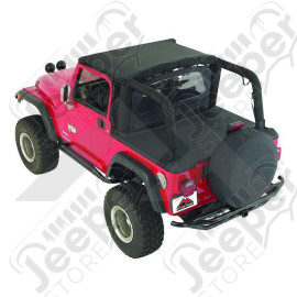 Cover All Kit (87/91 YJ), Black Denim