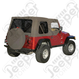 Complete Soft Top (Khaki Diamond-Tinted Windows)