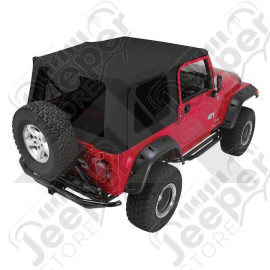Complete Soft Top (Black Diamond-Tinted Windows)