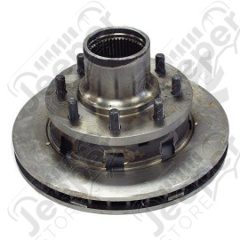 Front Hub & Rotor Assembly