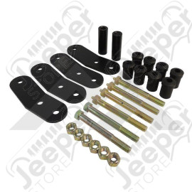 Kit 2 jumelles arrière boomerang +1,5" (long 13,34cm) pour Jeep CJ5, CJ7, CJ8
