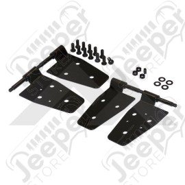 Half Door Hinges (Black)