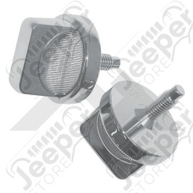 Windshield Knobs (Chrome)