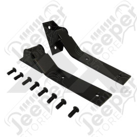 Tailgate Hinges (Black Stainless)