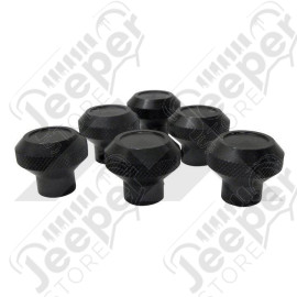 Dash Control Knob Set (Black)
