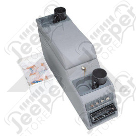 Deluxe Locking Center Console (Gray)