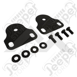 Interior Windshield Mount Brackets (Black)