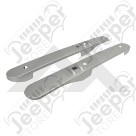 Interior Door Accents (Brushed Silver)
