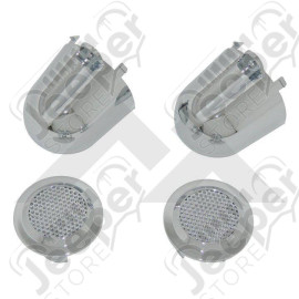Tweeter Covers (Chrome)