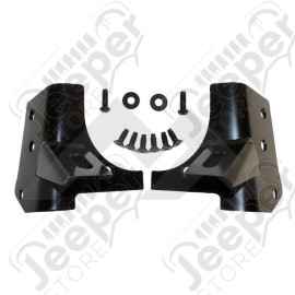 Windshield Light Bracket Kit (Black)