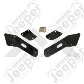 LED Light Bar Hood Bracket Set