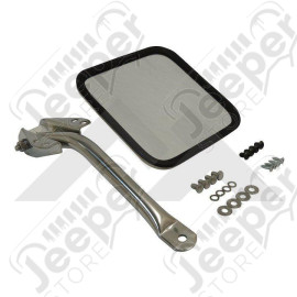 Mirror and Arm (Stainless-Left)