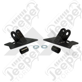 Mirror Relocation Brackets (Black)