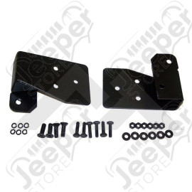 Mirror Relocation Brackets (Black)