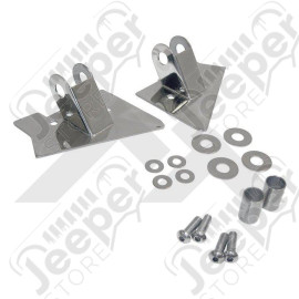 Mirror Relocation Brackets (Stainless)