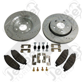 Kit frein avant "Performance" pour Jeep Grand Cherokee WH, WK (sauf SRT8) et Commander XH, XK