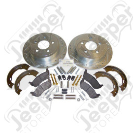 Performance Brake Kit (Rear Drilled & Slotted)
