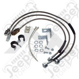 Brake Hose Kit (Stainless Steel)