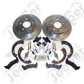 Performance Brake Kit (Rear Drilled & Slotted)