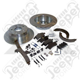 Performance Brake Kit (Rear Drilled & Slotted)